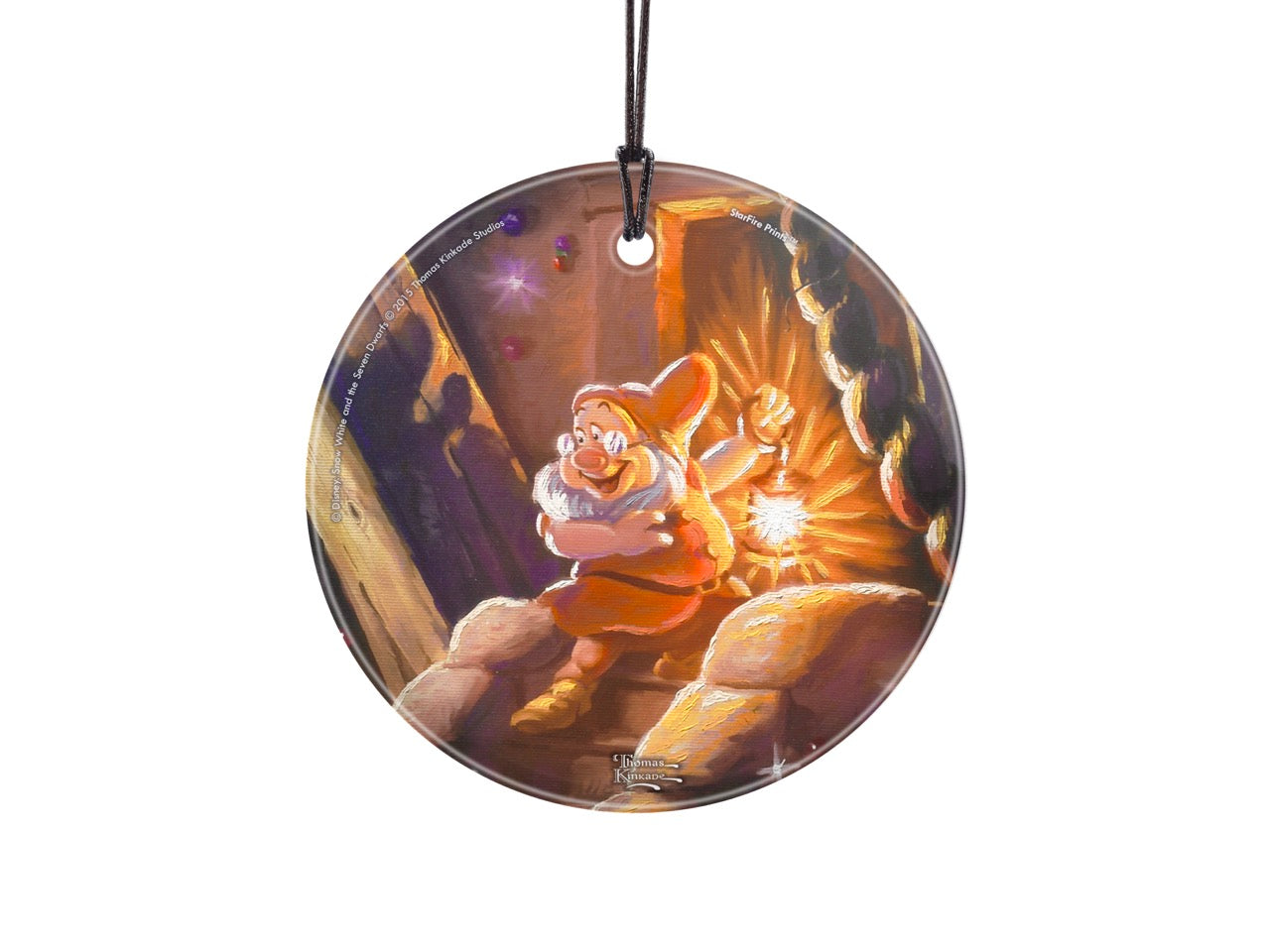 Disney (Snow White and the Seven Dwarfs – Doc) StarFire Prints™ Hanging Glass Print SPCIR561